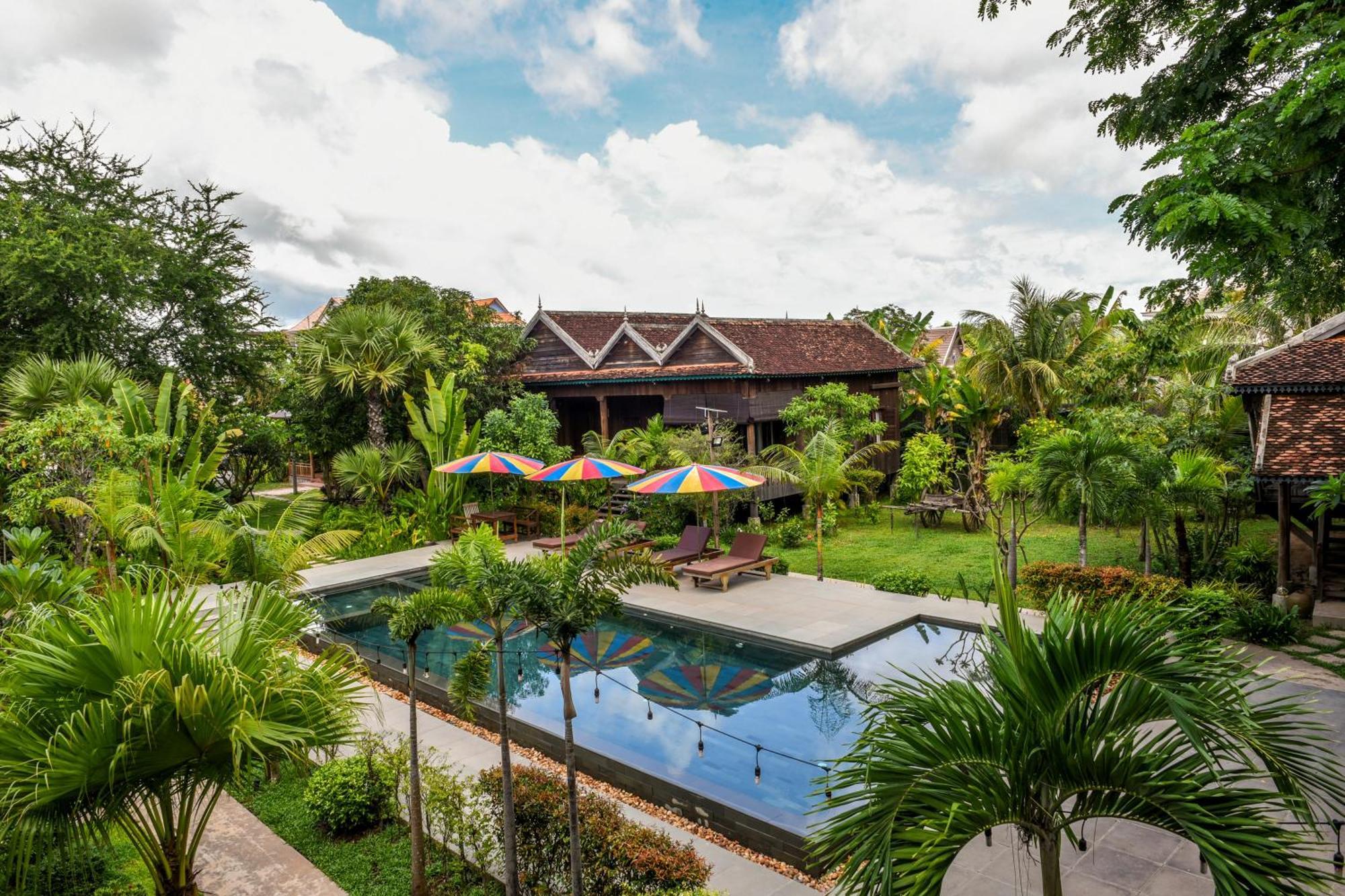 Phum Khmer Lodge - Village Cambodian Eco-Lodge Ciudad de Siem Riep Exterior foto