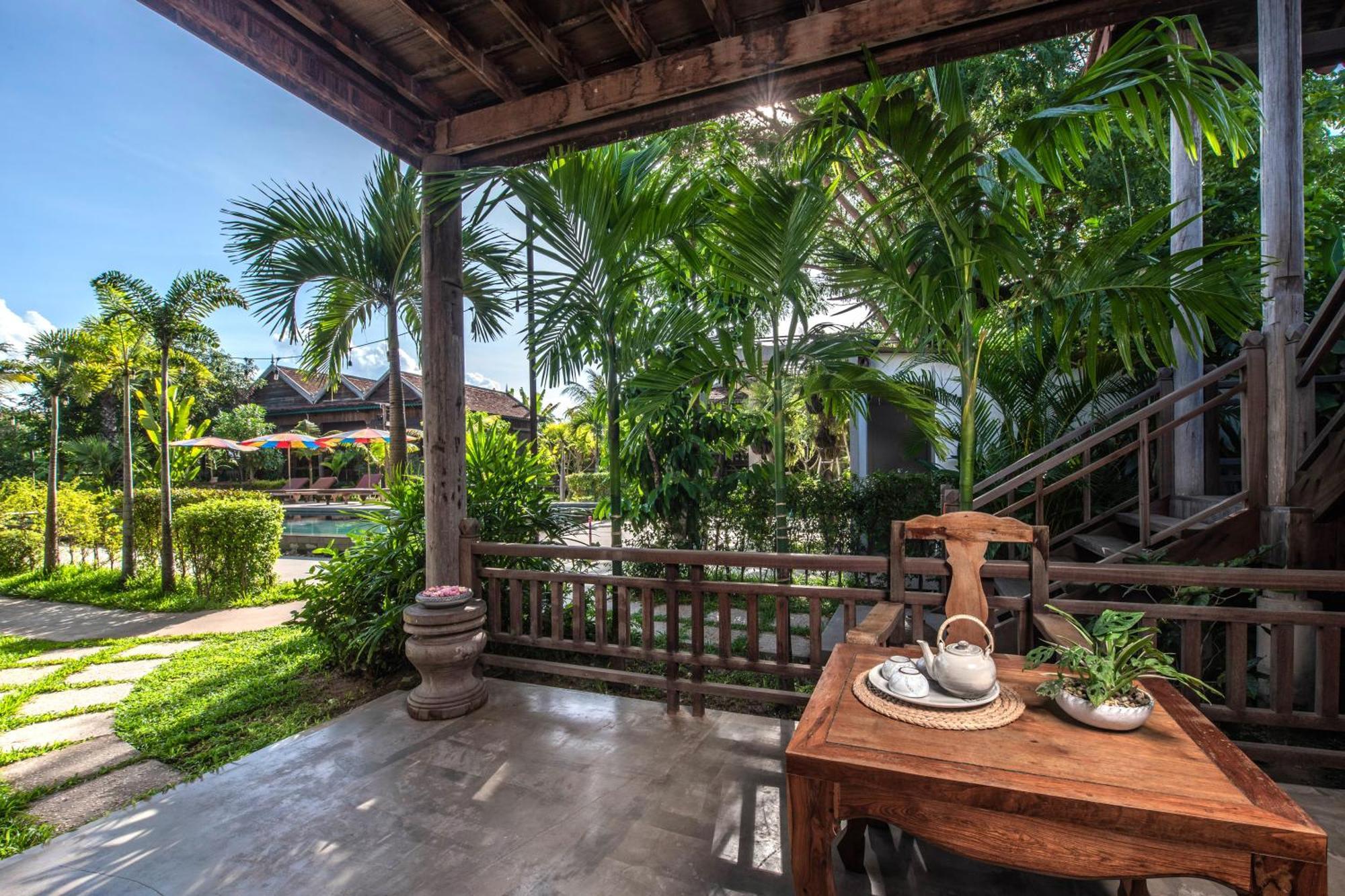 Phum Khmer Lodge - Village Cambodian Eco-Lodge Ciudad de Siem Riep Exterior foto