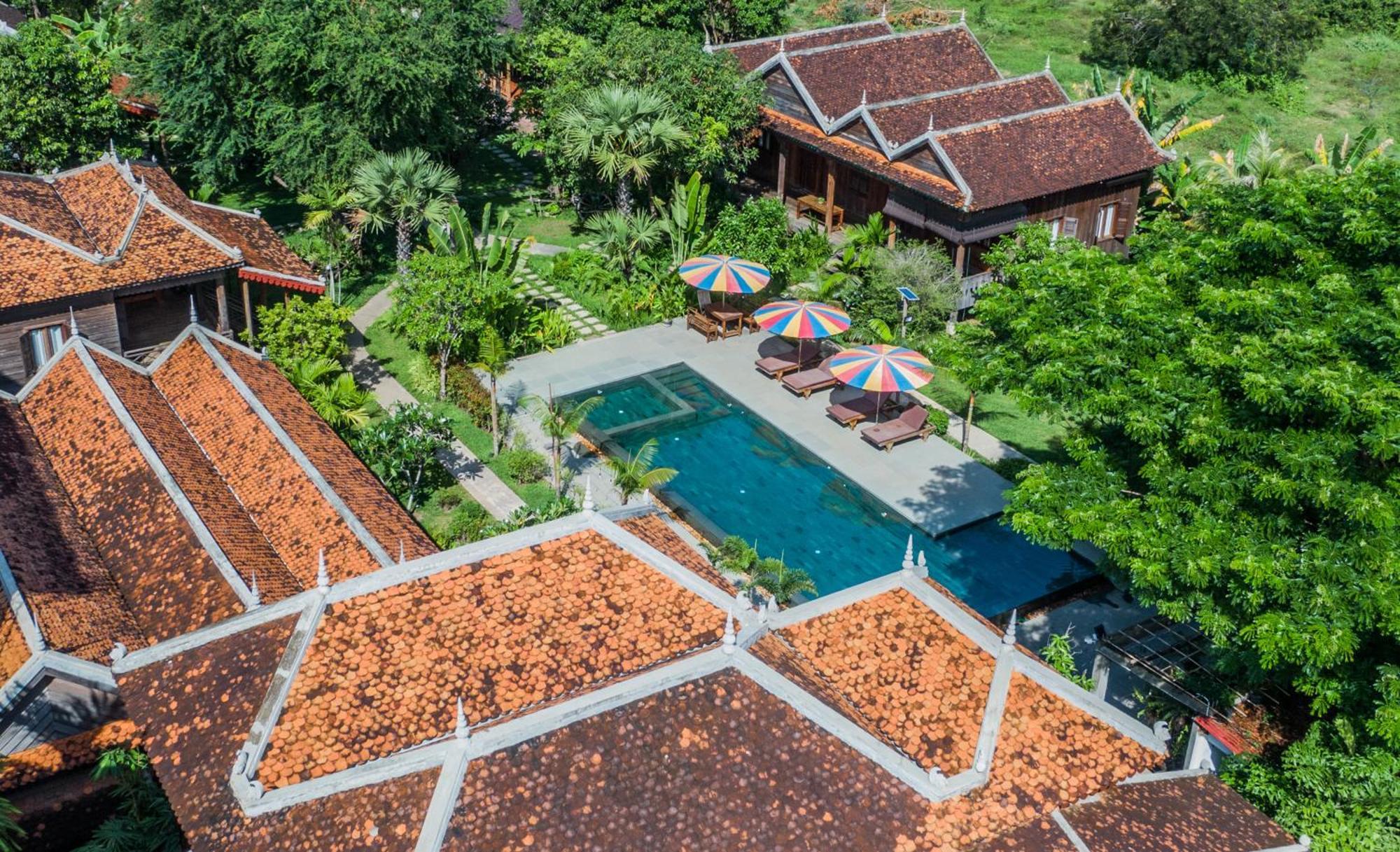 Phum Khmer Lodge - Village Cambodian Eco-Lodge Ciudad de Siem Riep Exterior foto